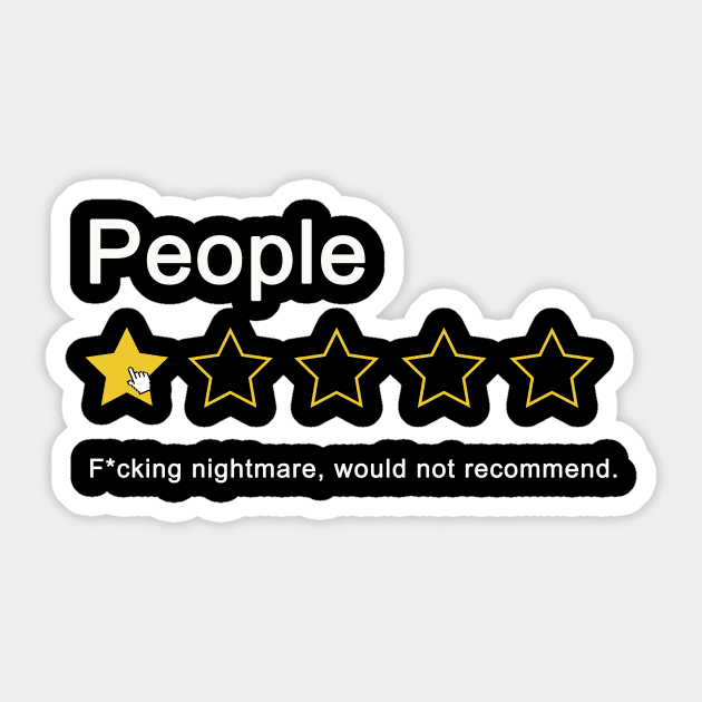 People One Star Sticker by sopiansentor8